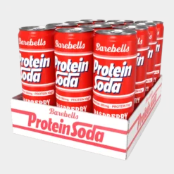 Barebells Protein Soda Raspberry 12-pack