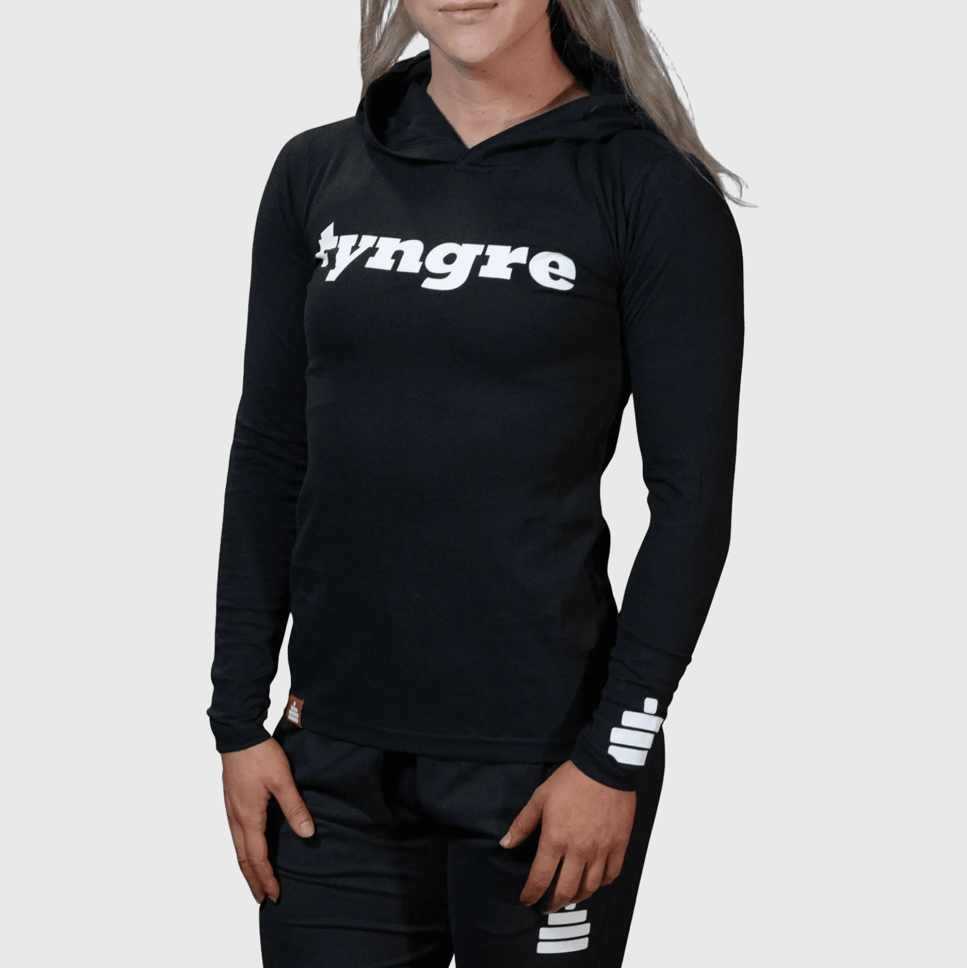 Hoodie Flow Womens Black