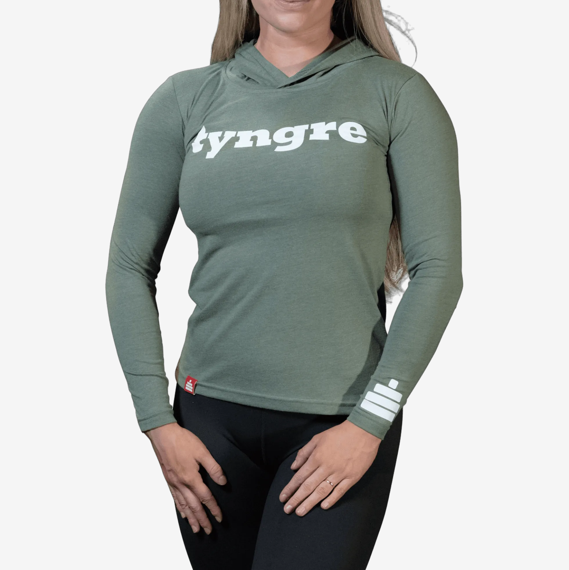 Hoodie Flow Womens Green