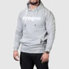 Hoodie Work Mens Light Grey