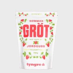 Mannagrynsgröt Med Jordgubbar