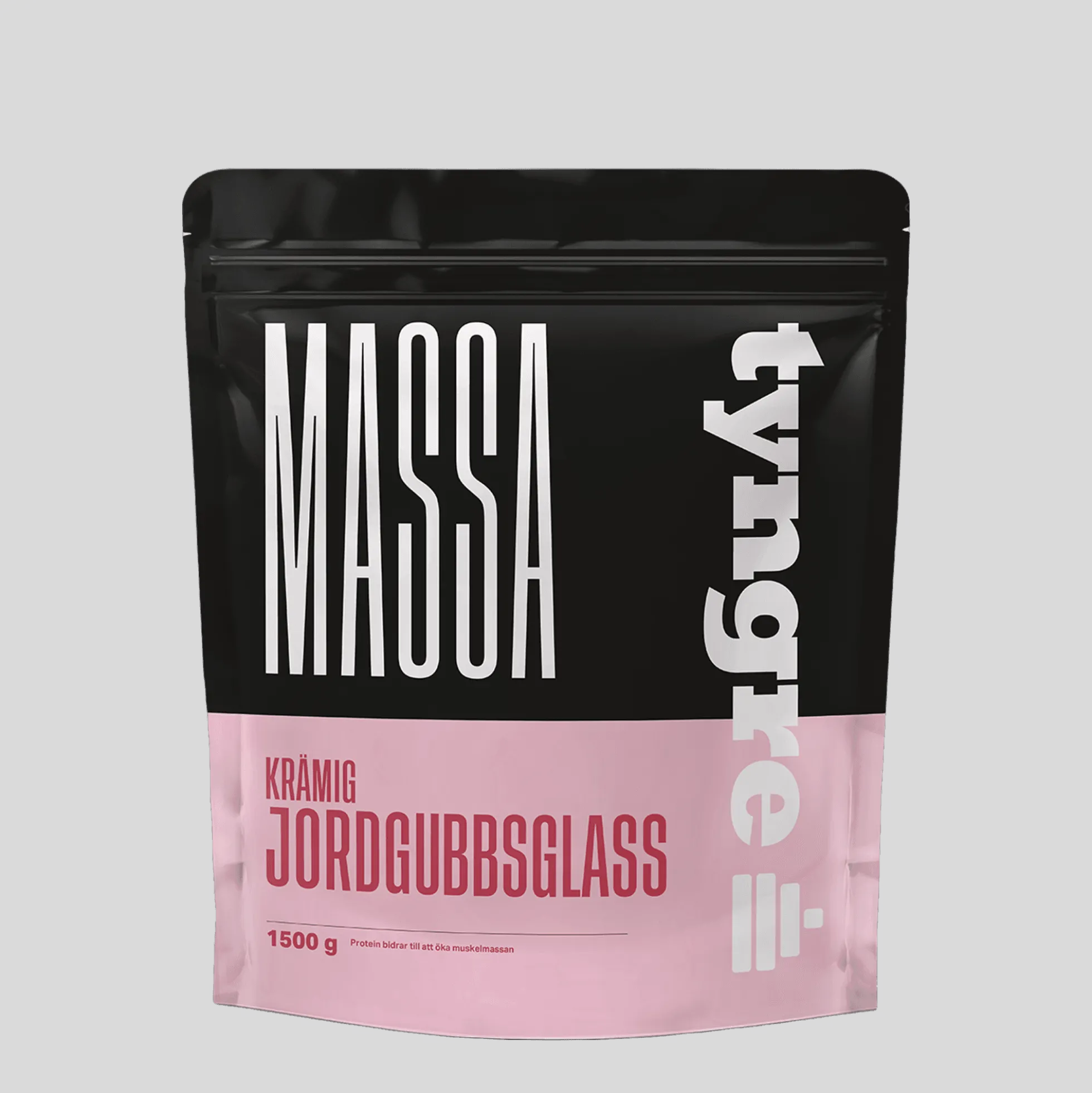 Massa Krämig Jordgubbsglass