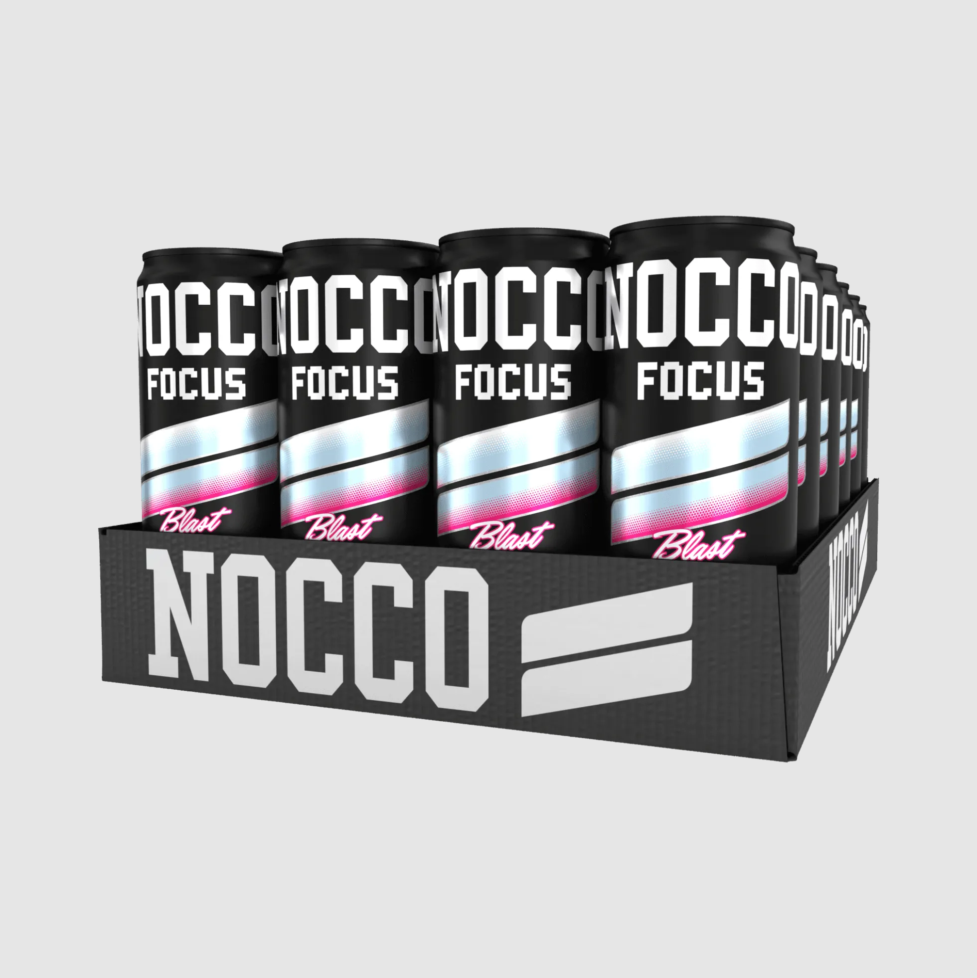 NOCCO FOCUS 3 Raspberry Blast 24-pack