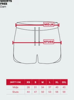 Shorts Free Womens Black