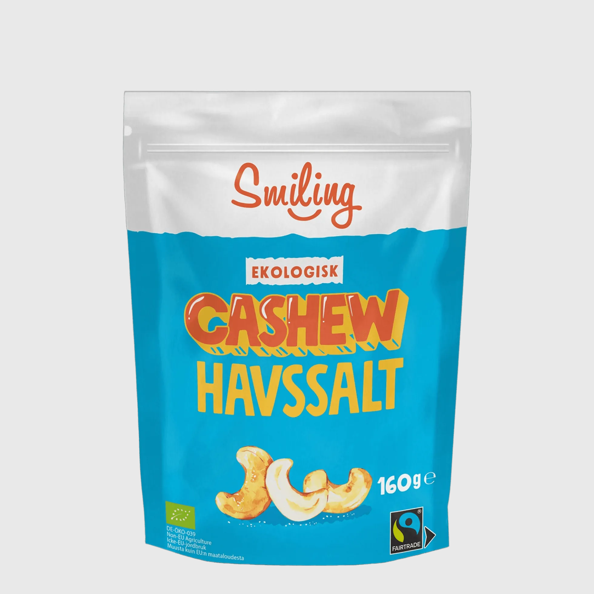 Smiling Cashew Havssalt 160g
