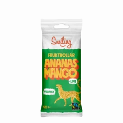Smiling Fruktbollar Ananas/Mango/Lime 10-pack