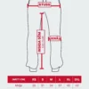 Sweatpants Work Womens Blue Melange