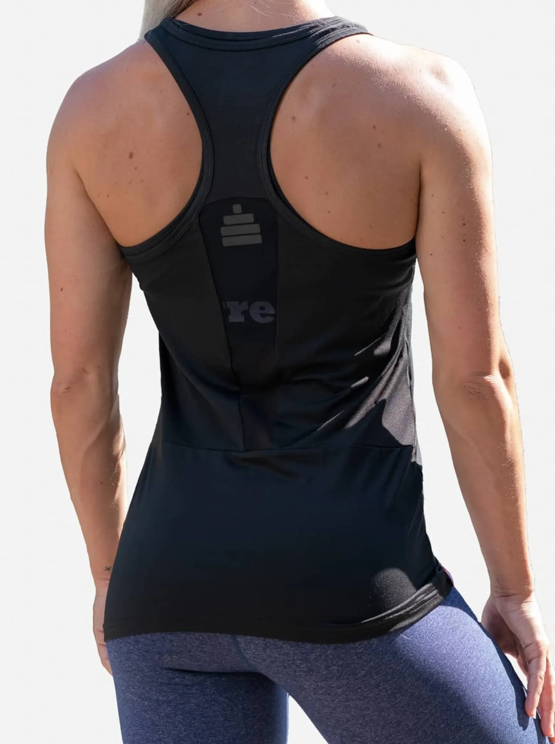 Tank Air Womens Black
