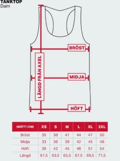Tank Air Womens Black
