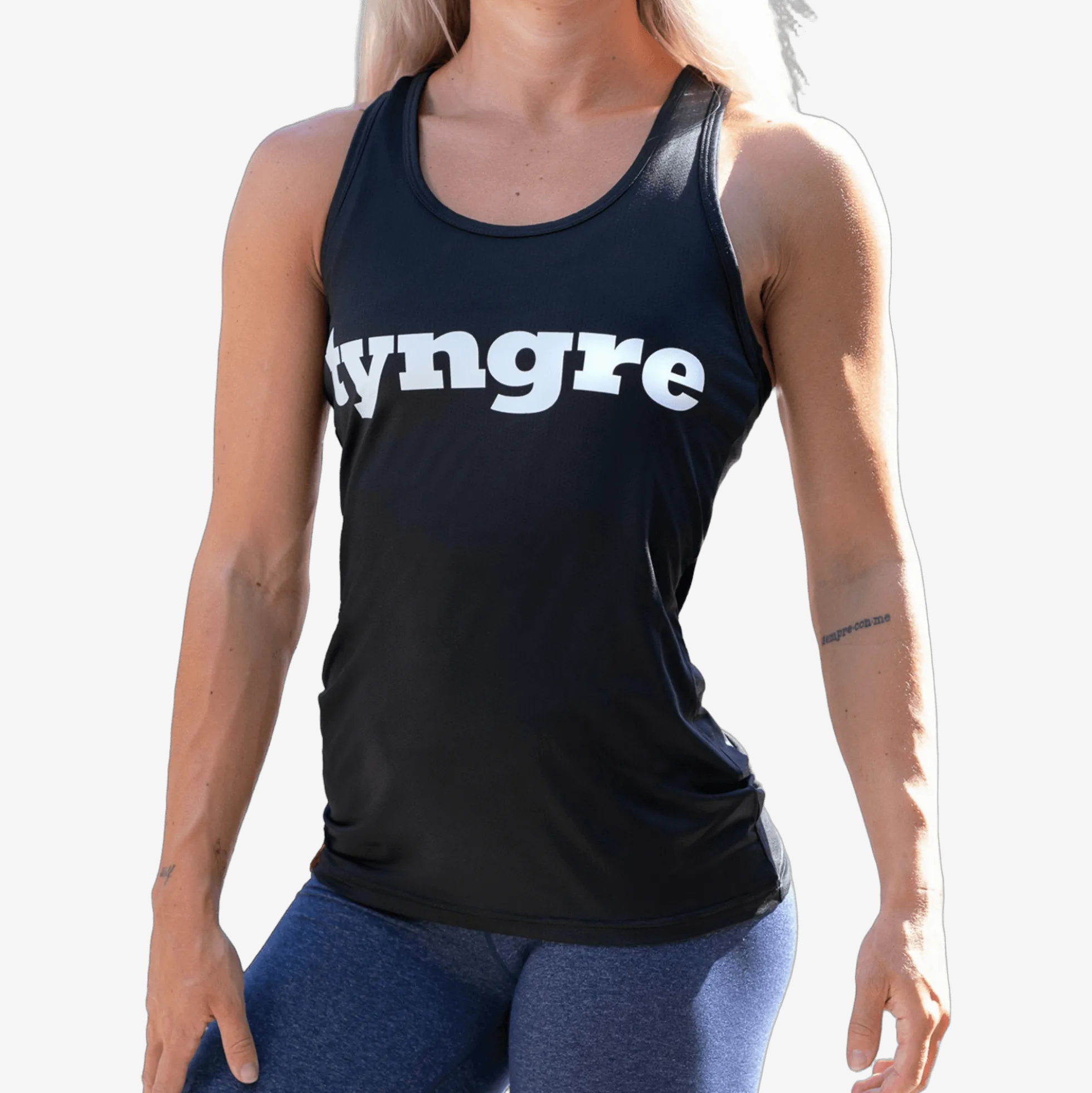 Tank Air Womens Black