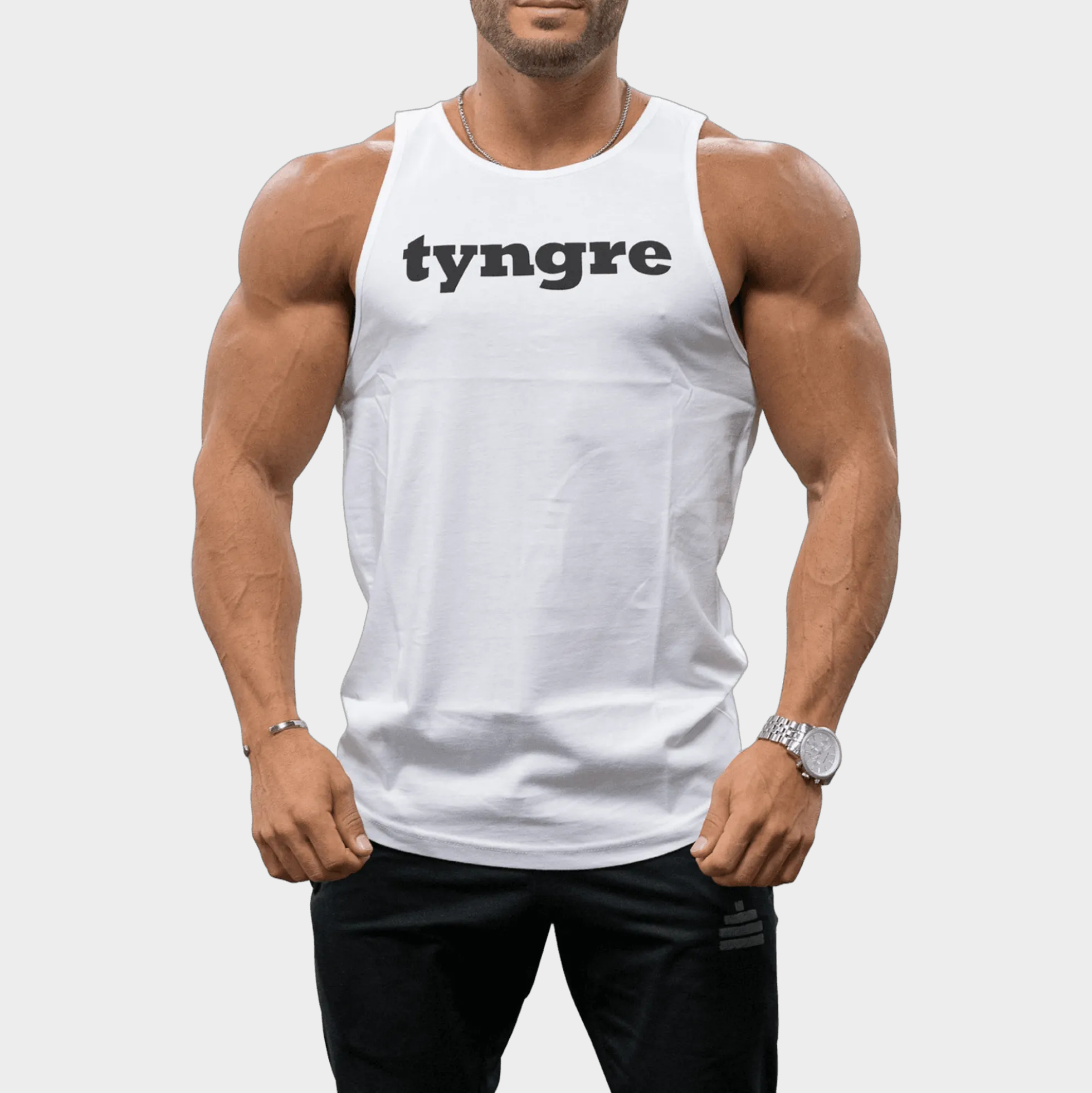 Tank Classic Mens White