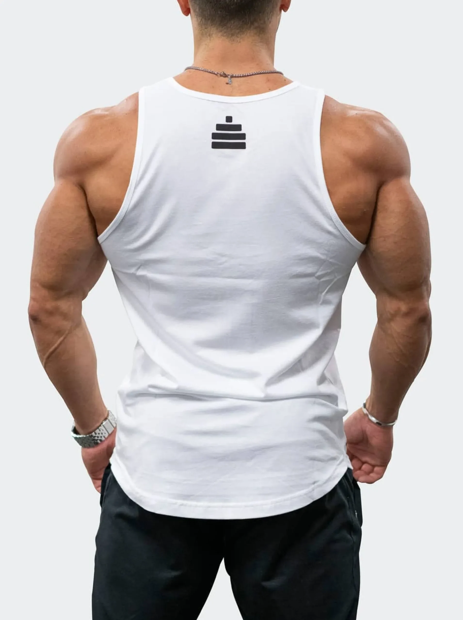 Tank Classic Mens White