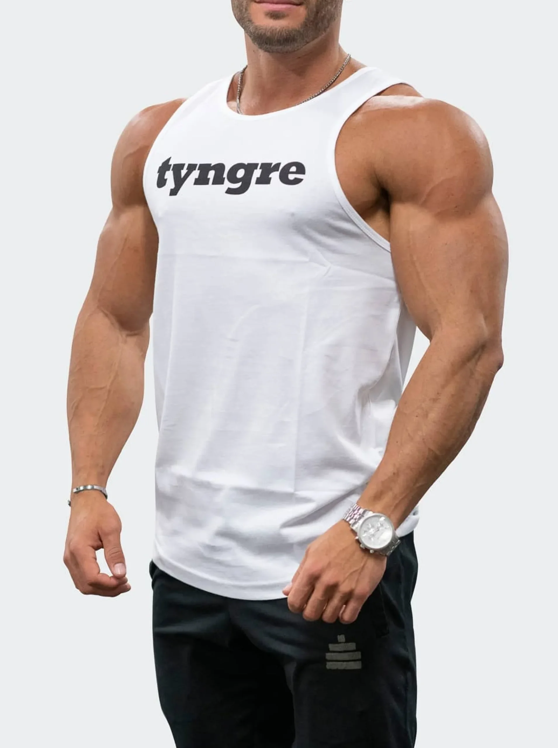 Tank Classic Mens White