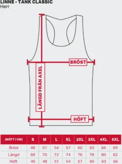 Tank Classic Mens White