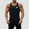 Tank Gains Mens Black