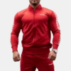 Tracksuit Jacket Mens Red
