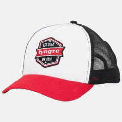 Truckerkeps Black/White/Red