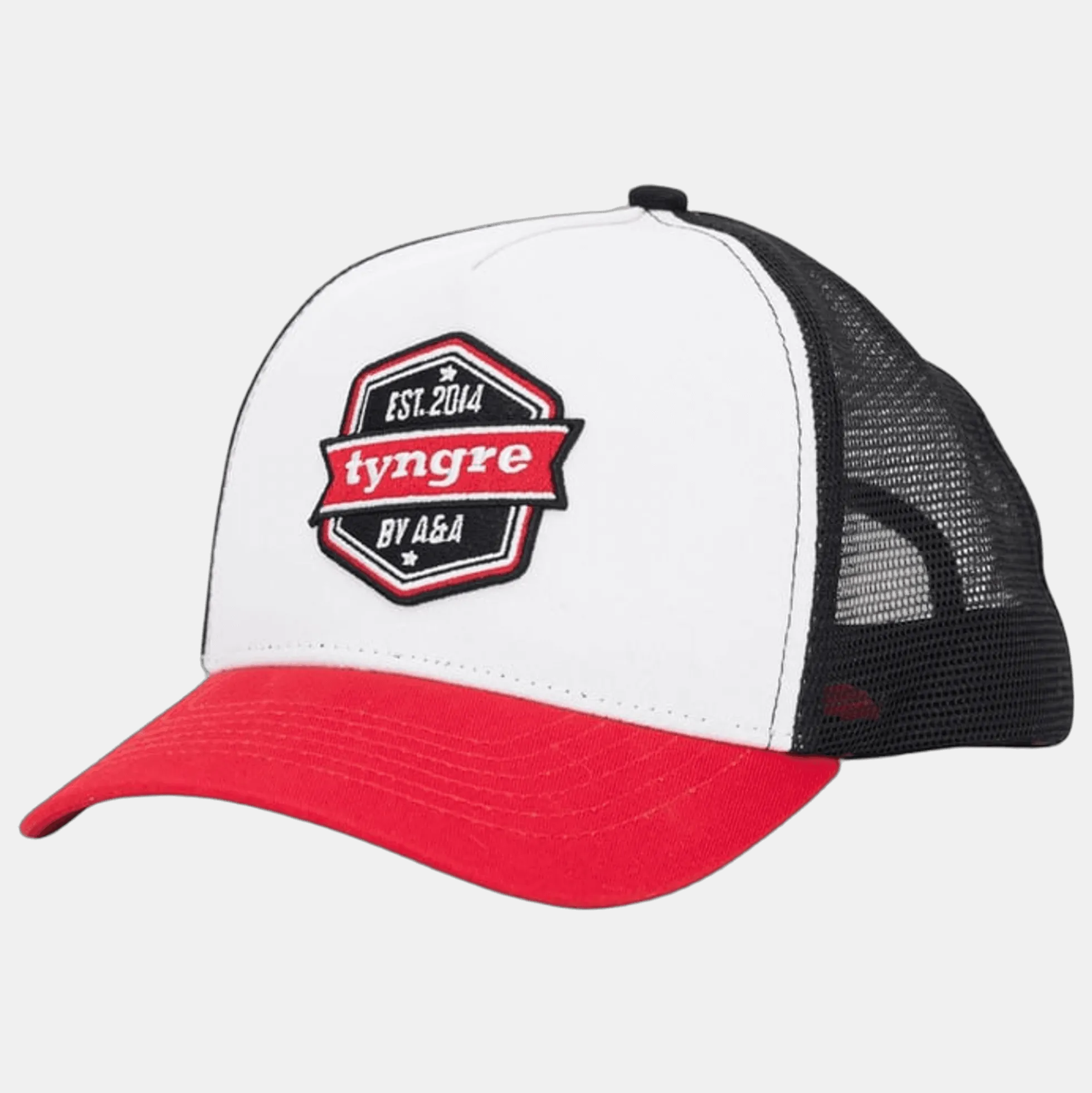 Truckerkeps Black/White/Red
