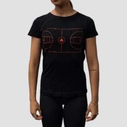 T-Shirt Basketball Womens Black