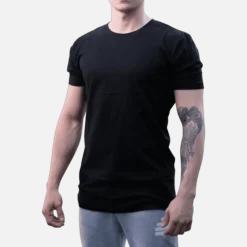 T-Shirt Discreet Mens Black
