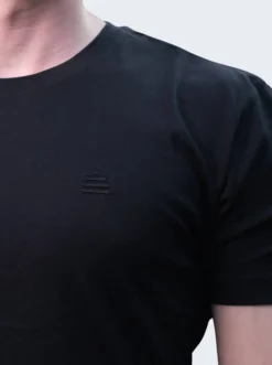 T-Shirt Discreet Mens Black