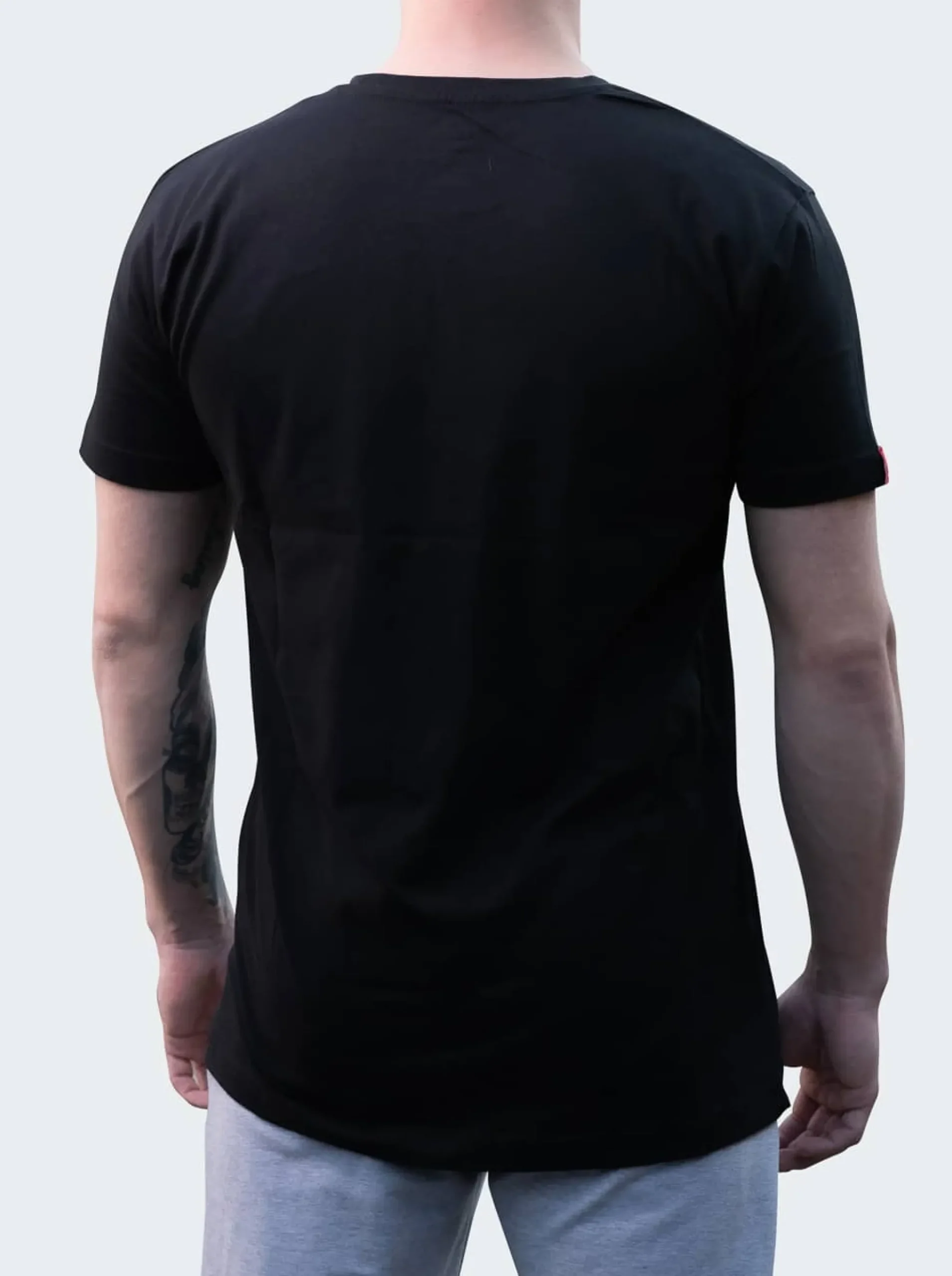T-Shirt Discreet Mens Black