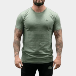 T-Shirt Discreet Mens Green