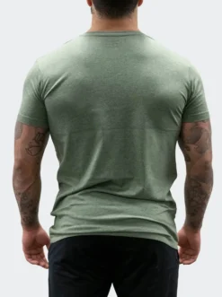 T-Shirt Discreet Mens Green