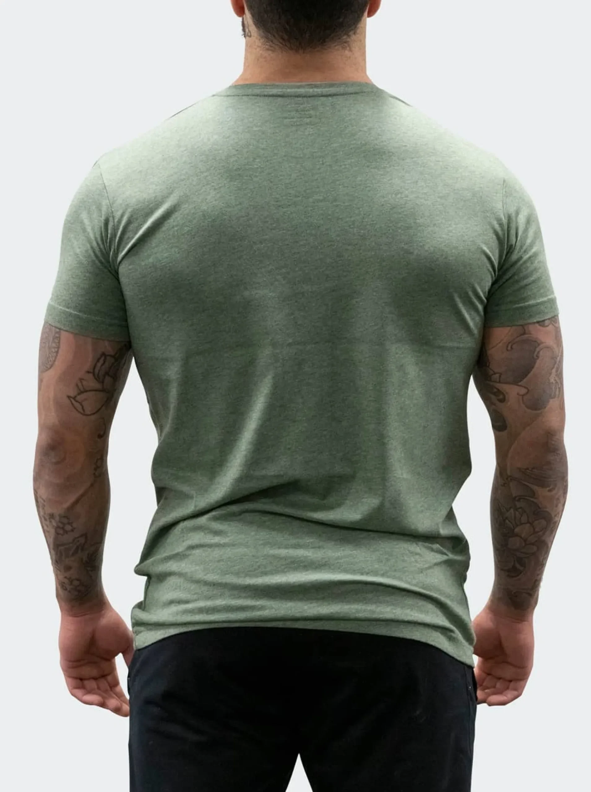 T-Shirt Discreet Mens Green