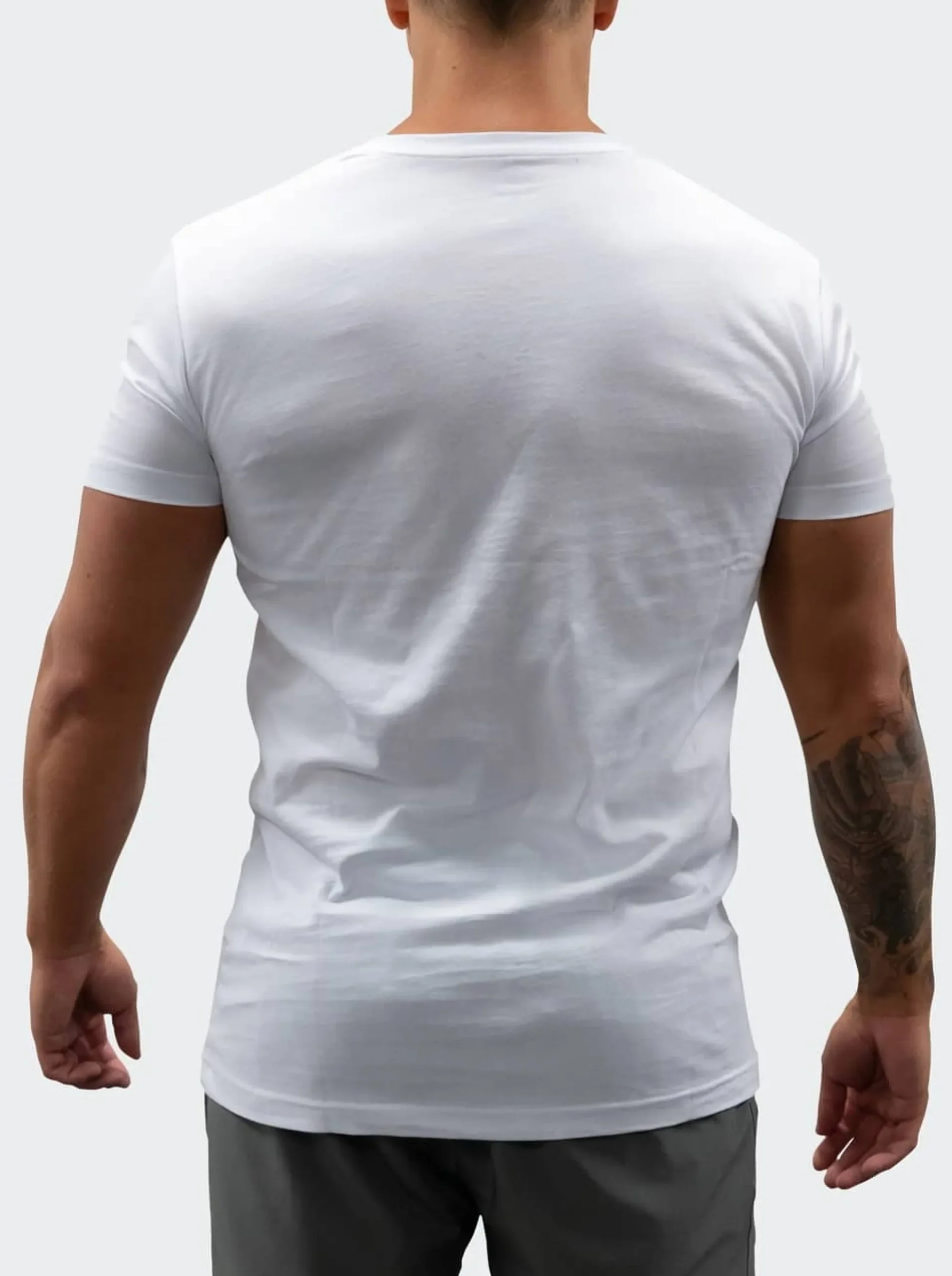 T-Shirt Discreet Mens White