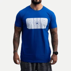 T-Shirt Hockey Mens Royal Blue