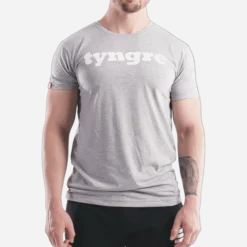 T-Shirt Logo Mens Light Grey