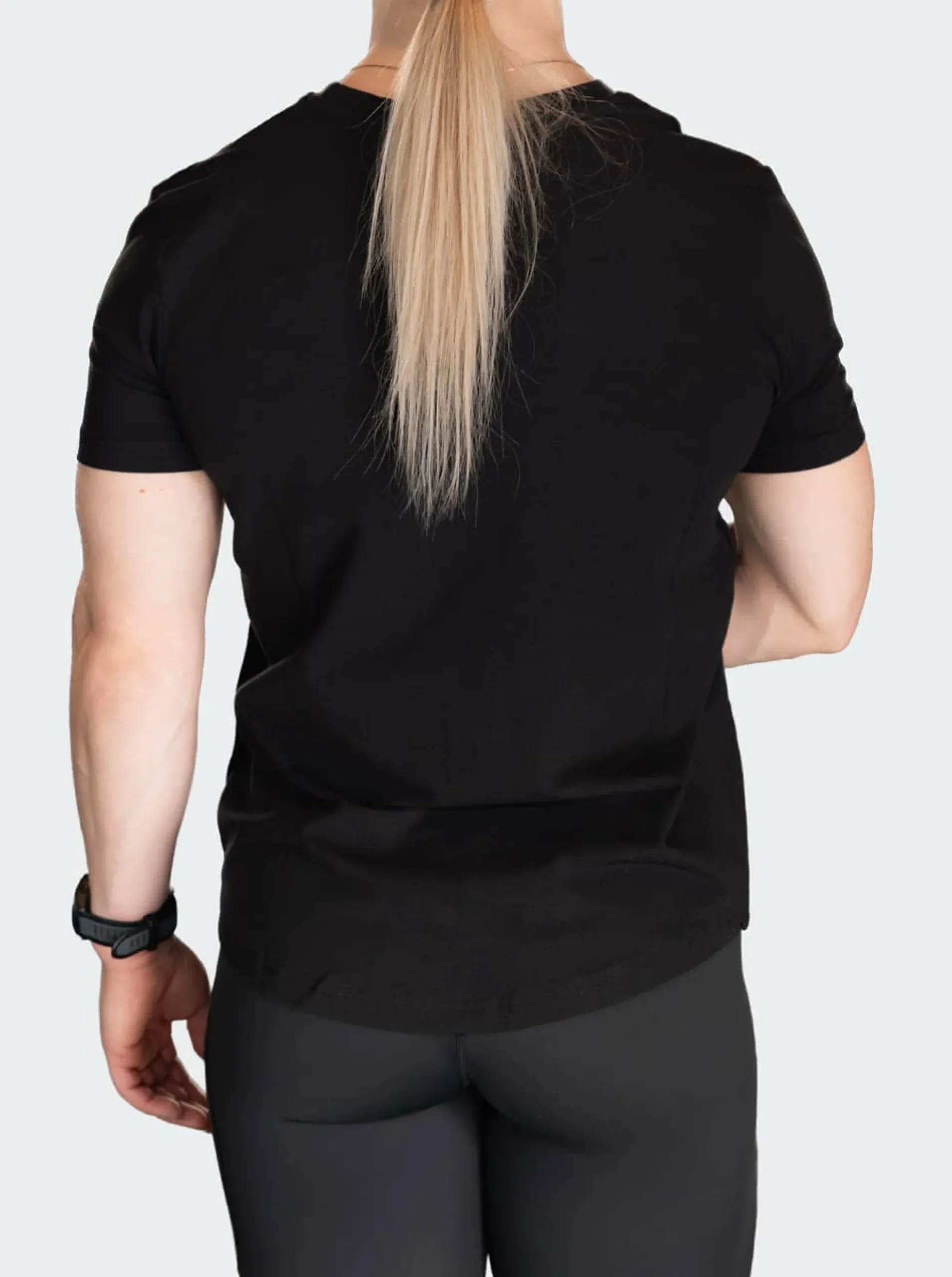 T-Shirt Logo Womens Black