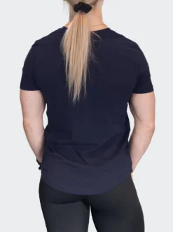 T-Shirt Logo Womens Navy Blue