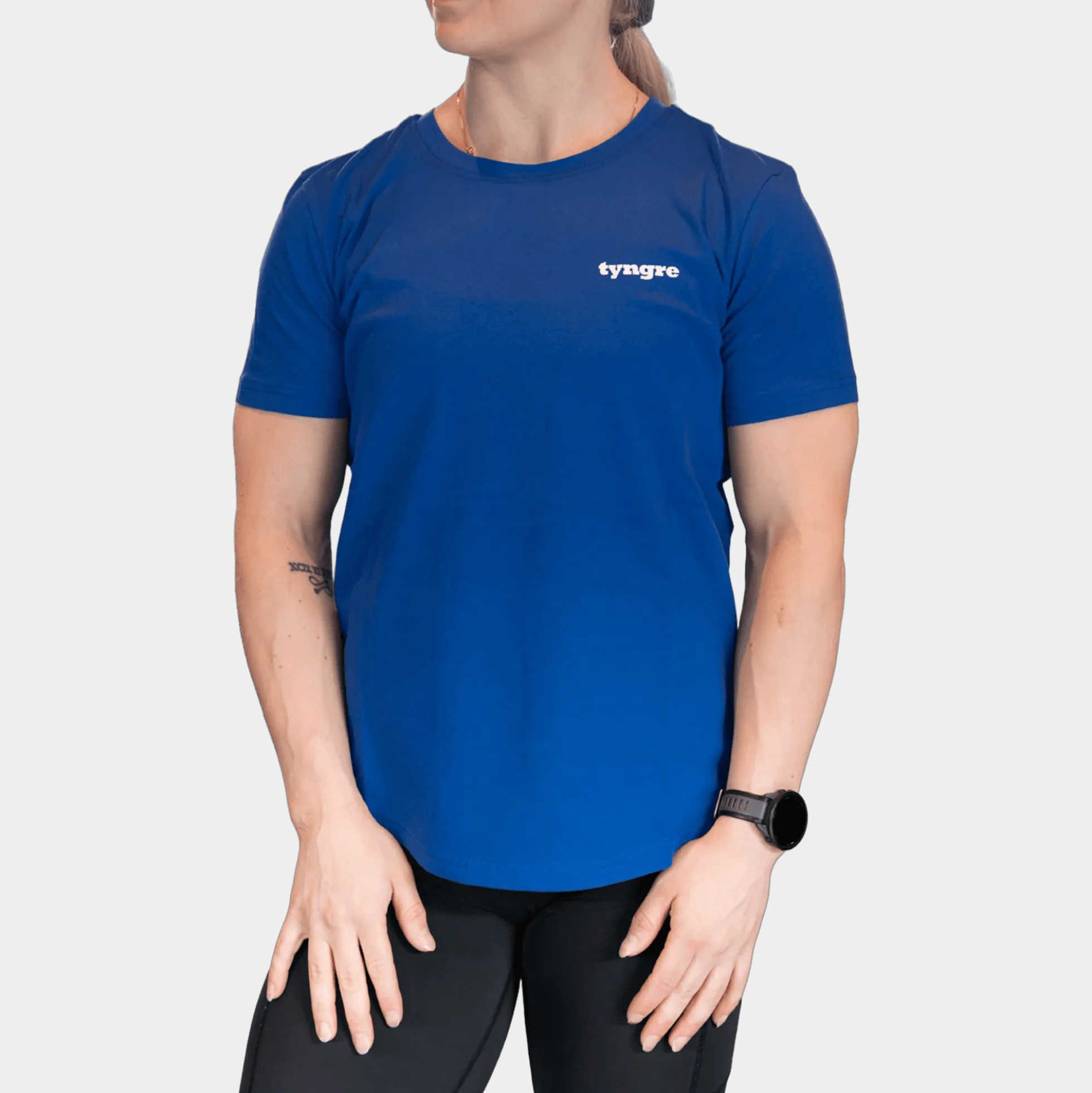 T-Shirt Logo Womens Royal Blue