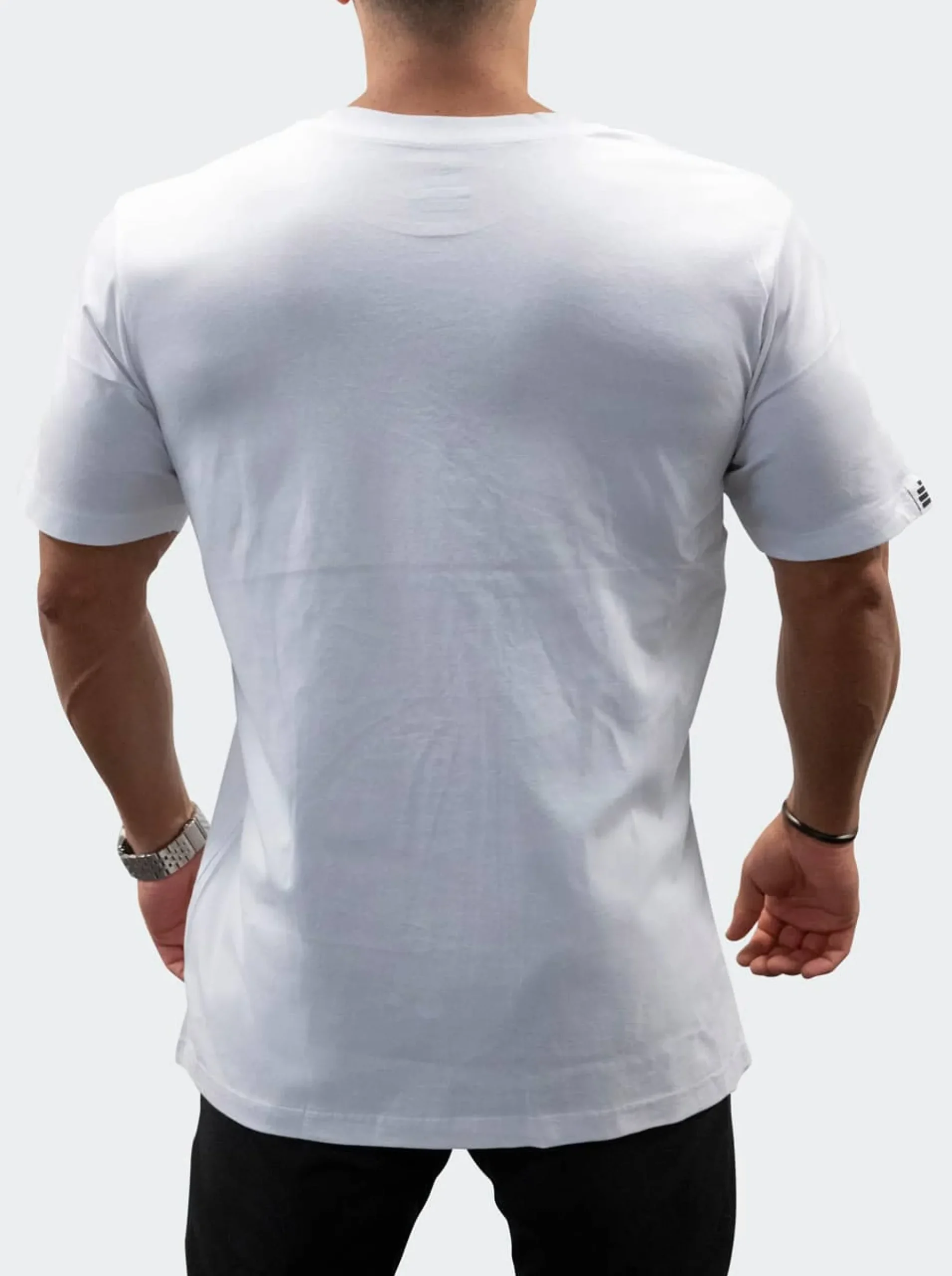 T-Shirt Loose Fit Repeat Mens White