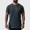 T-Shirt Silhouette Mens Black Melange