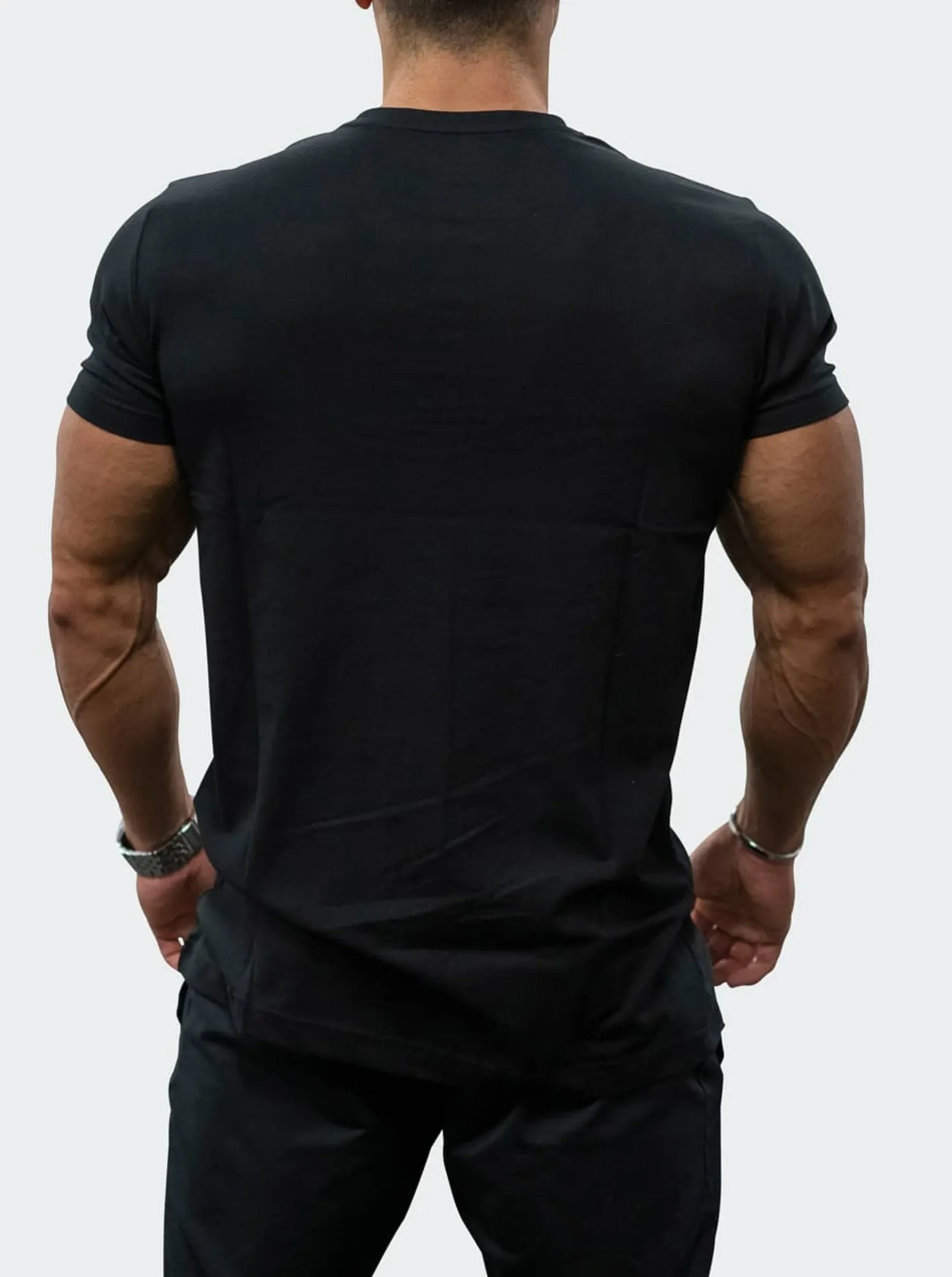 T-Shirt Silhouette Mens Black/White