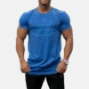 T-Shirt Silhouette Mens Deep Blue Melange