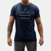 T-Shirt Silhouette Mens Navy/White