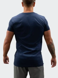 T-Shirt Silhouette Mens Navy/White