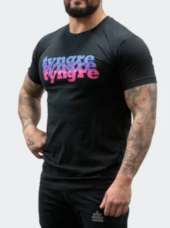 T-Shirt 80s Mens Black