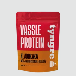 Vassle Kladdkaka med jordnötssmör och kolasås