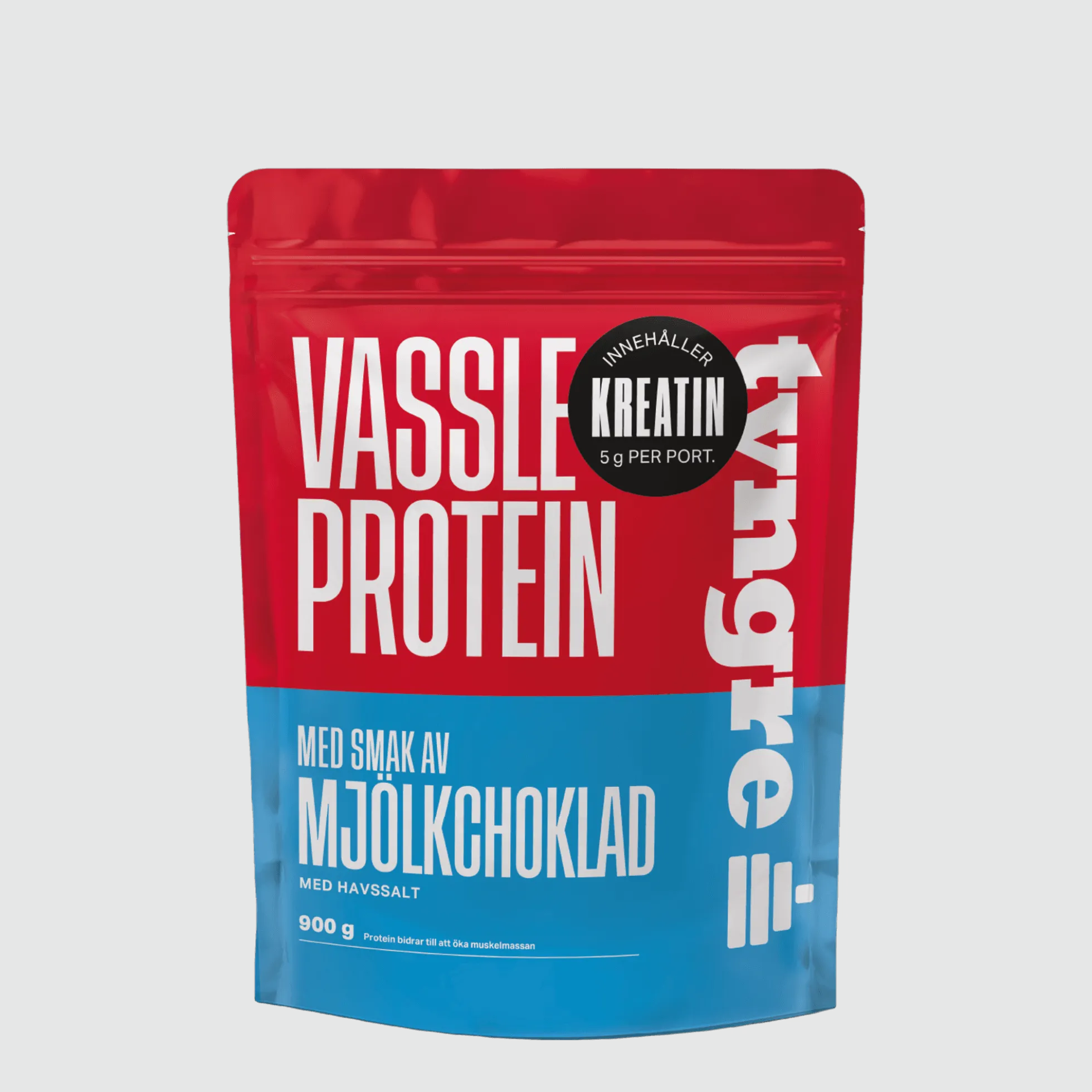 Vassle & Kreatin Mjölkchoklad havssalt