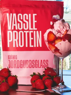 Vassle Krämig Jordgubbsglass