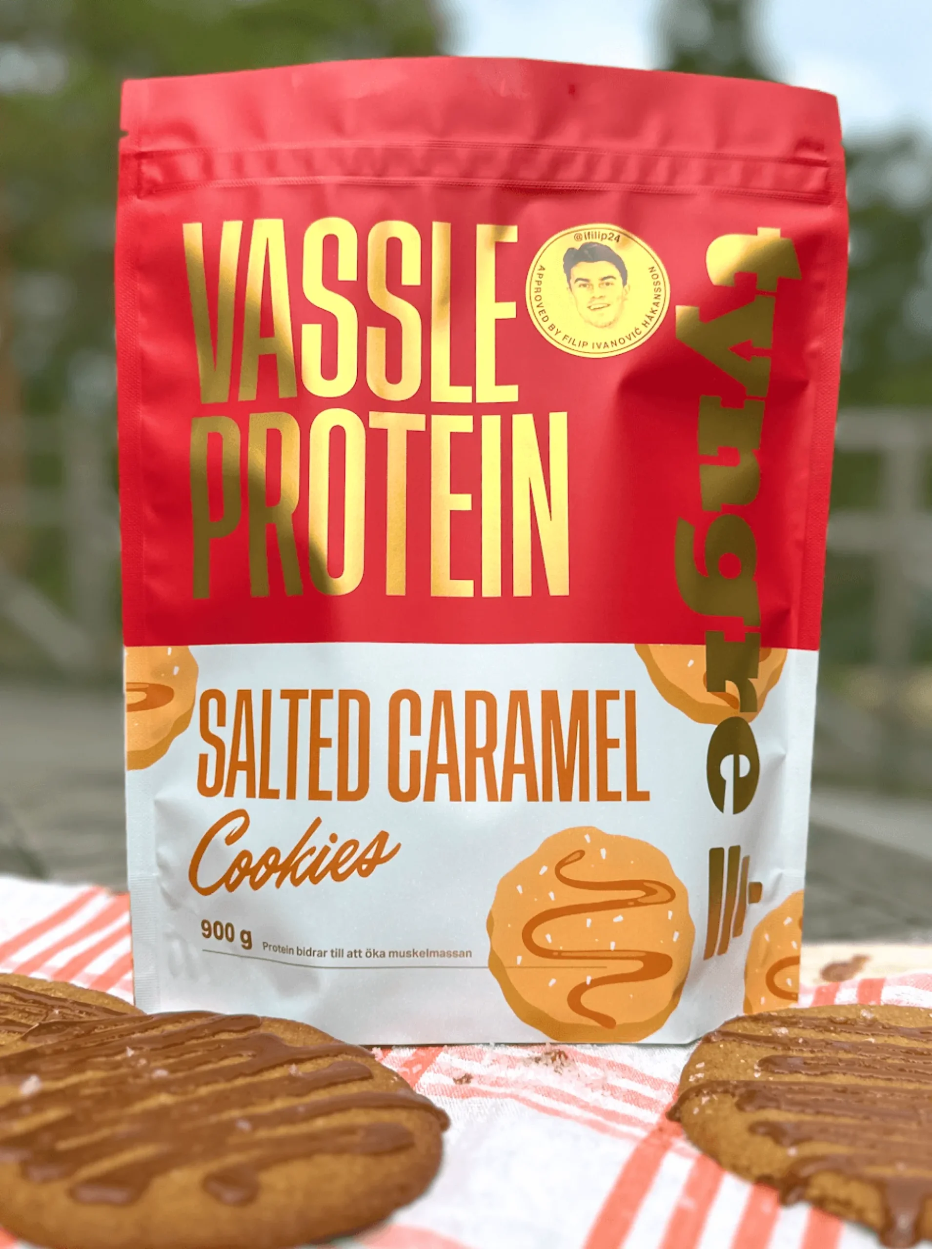 Vassle Salted Caramel Cookies