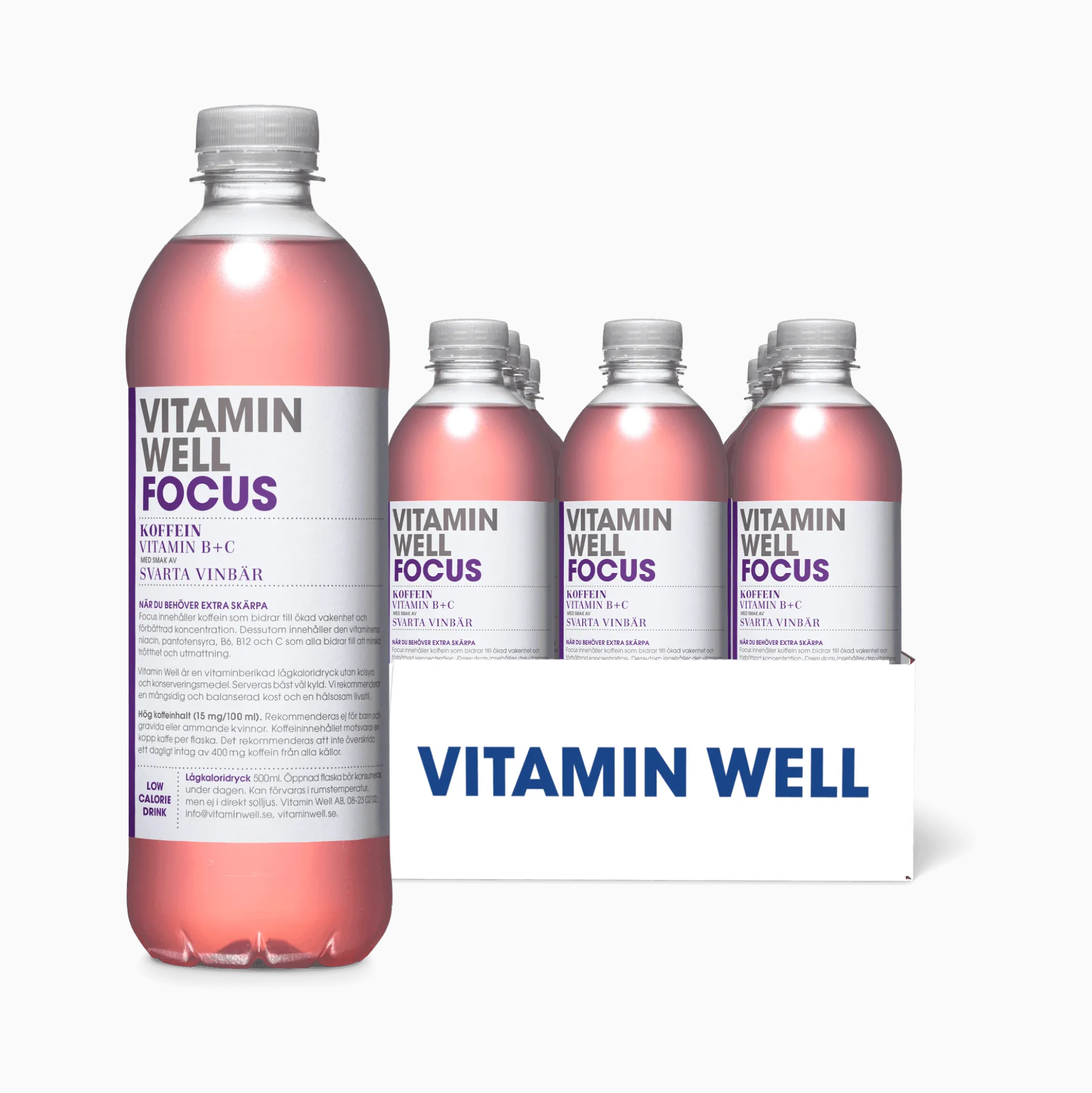 Vitamin Well Focus 12-pack